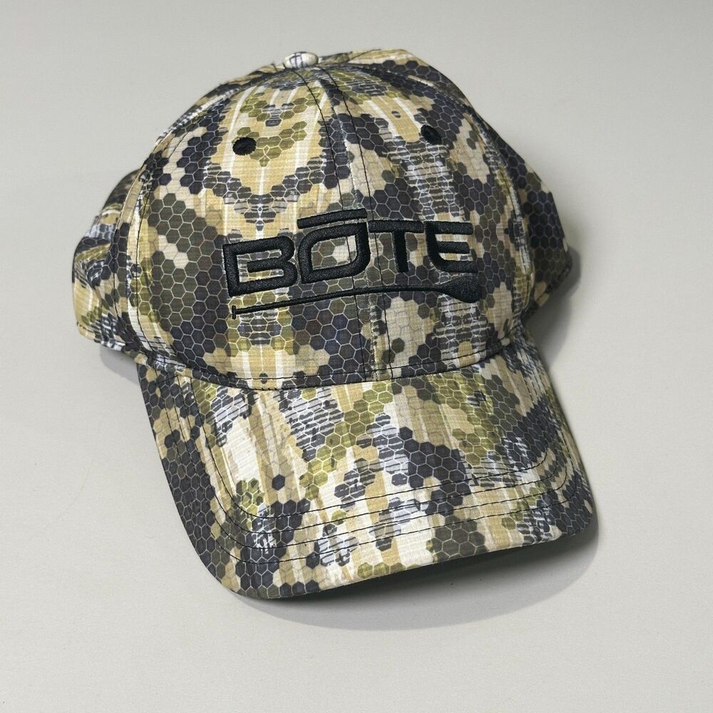 Bote Boards Verge Camo Hat Snapback Water Paddle Boarding Surf Honeycomb